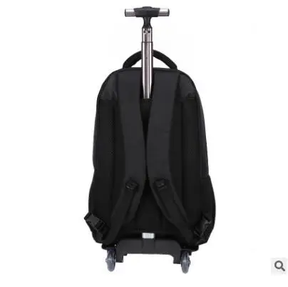 travel luggage trolley Backpacks on wheels Men Business Travel Trolley Bags Oxford Rolling Baggage Backpack bag travel Mochila