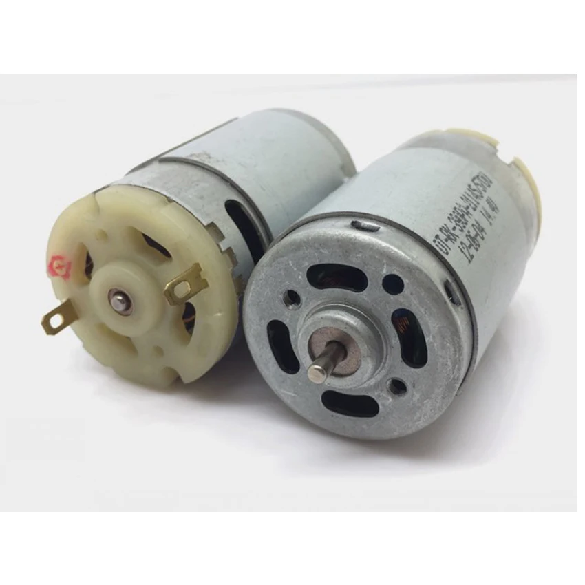 390 Short Shaft Micro Motor 12V 5400 rpm, 18V 8100 rpm Low Speed High Torque DC Motor Shaft Diameter 2.3mm OT-RK-390PA-21145