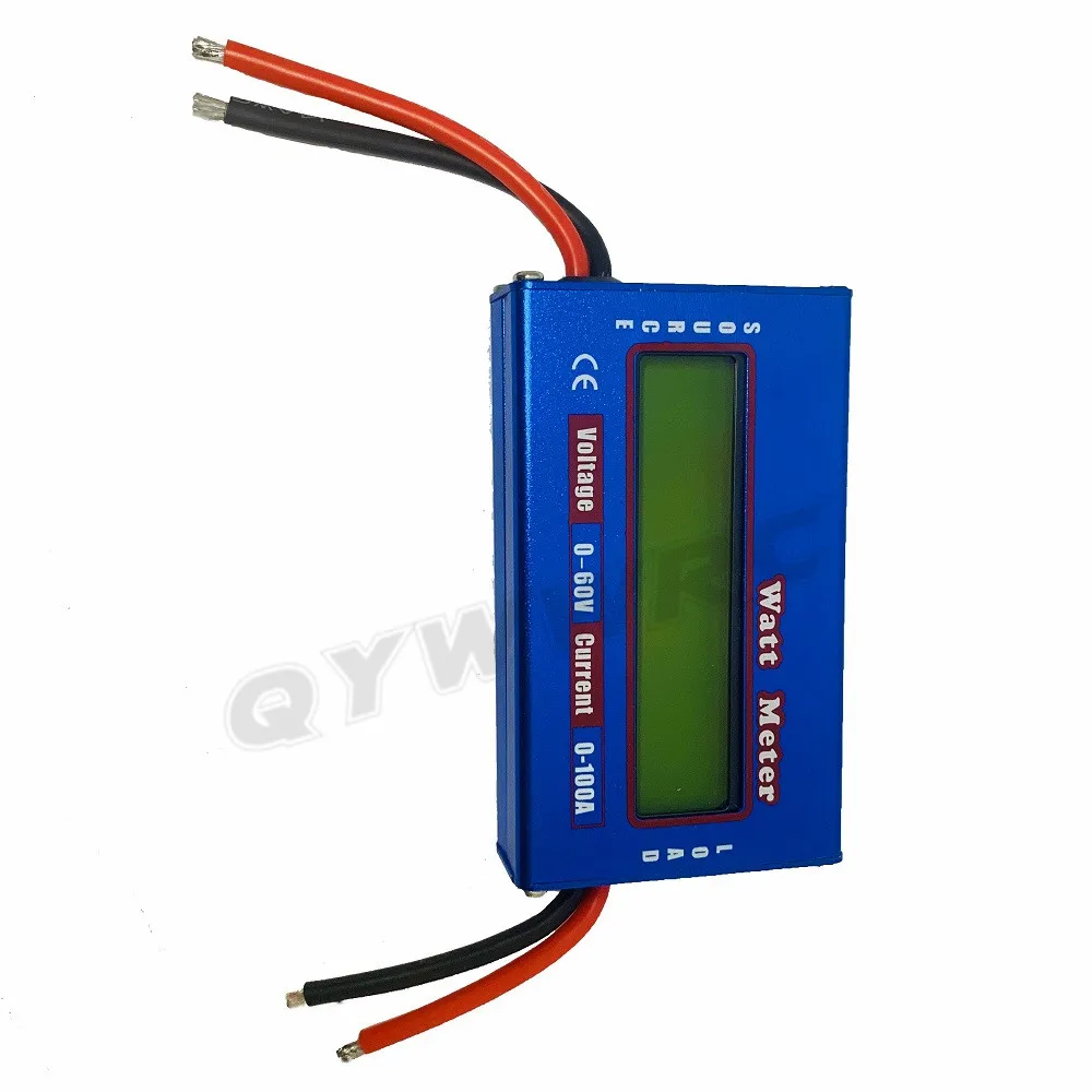 Digital Wattmeter High-accuracy Power Meter DC 60V 100A 130A 150A RC Watt Meter Checker Balance Voltage Battery Power Analyzer