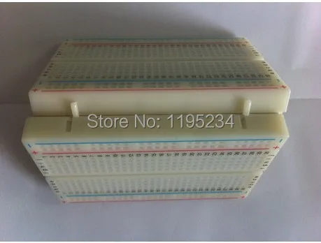 ! 5pcs Quality mini bread board / breadboard 8.5CM x 5.5CM 400 holes.