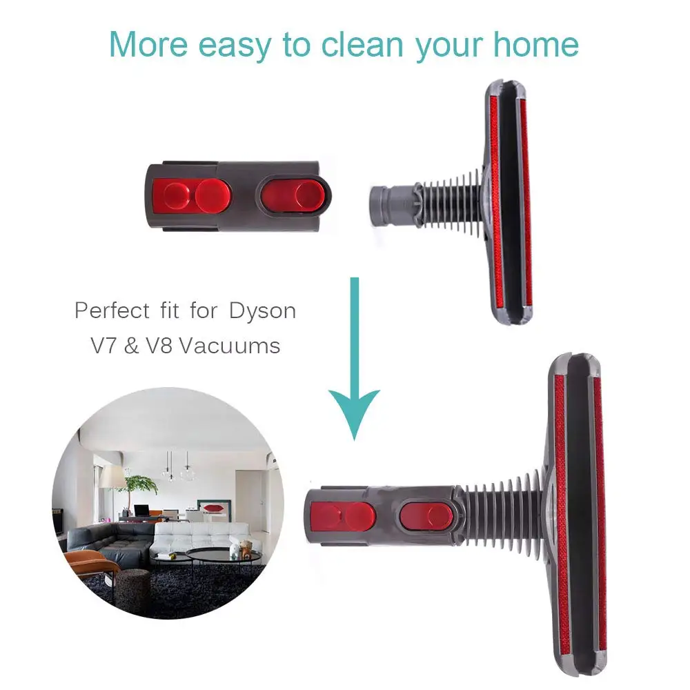 เครื่องดูดฝุ่นเครื่องมือ Adapter Converter สำหรับ Dyson V7 V8 V10 สูญญากาศสิ่งที่แนบมาสำหรับ V6 DC58 DC59