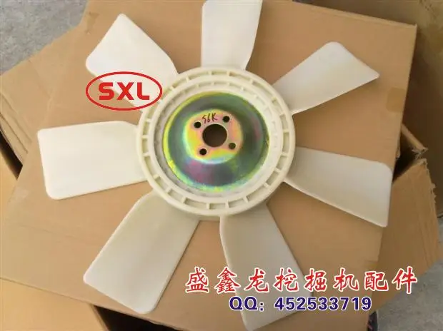 Excavator accessories, Carter, E200B, 320B, S6K engines, fan blades, engine parts, heat sink blades