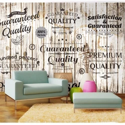 Custom mural TV sofa backdrop Decoration wallpaper retro personality letter wallpaper for walls 3 d papel de pared  wallpaper