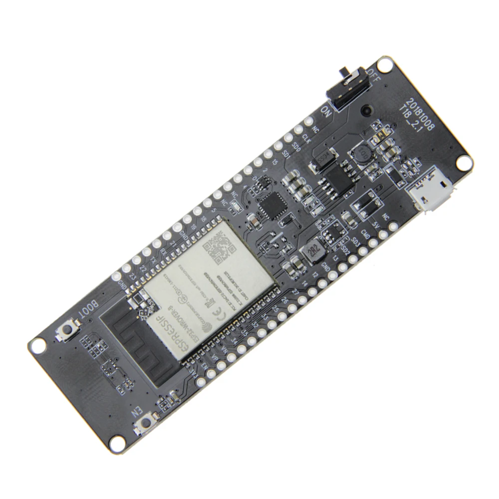 TTGO T-Energy ESP32 8MByte PSRAM WiFi & Bluetooth Module 18650 Battery ESP32-WROVER-B Development Board