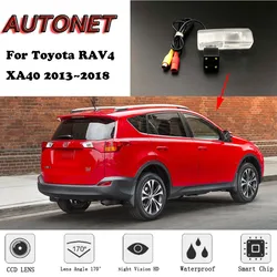 AUTONET Backup Rear View camera For Toyota RAV4 XA40 2013 2014 2015 2016 2017 2018 Night Vision license plate camera