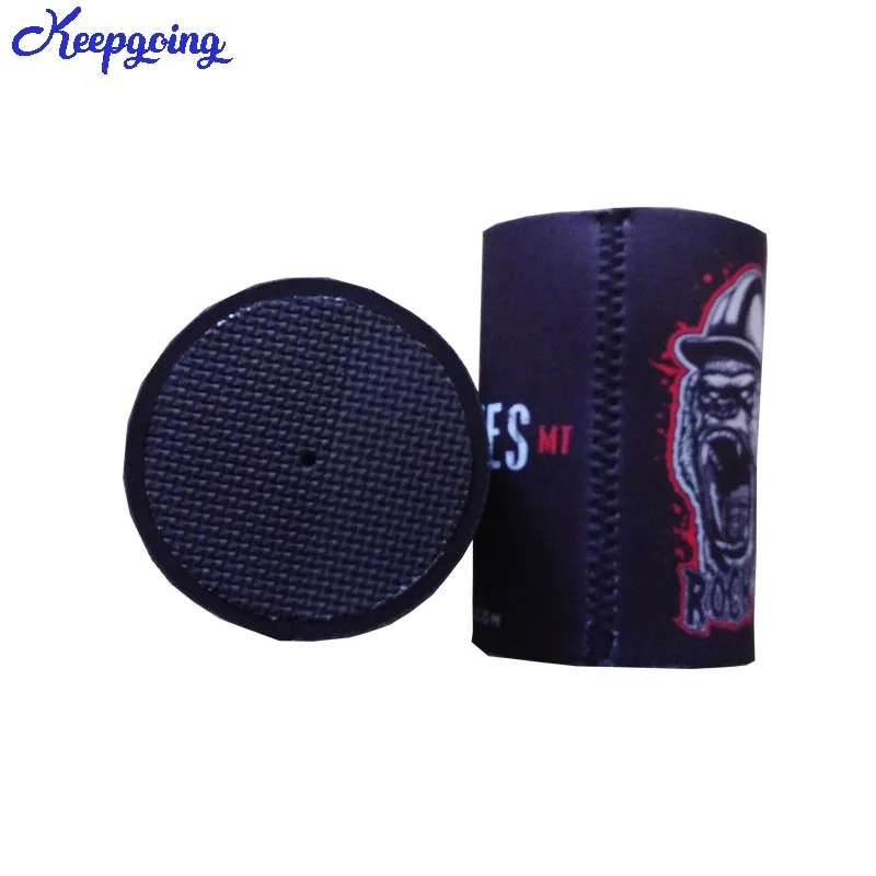 

100pcs/lot Promotion Custom Design Neoprene Stubby Holder Beer Can Picnic Cooler Thermal Bag Can Holder Drink Sleeve For Wine