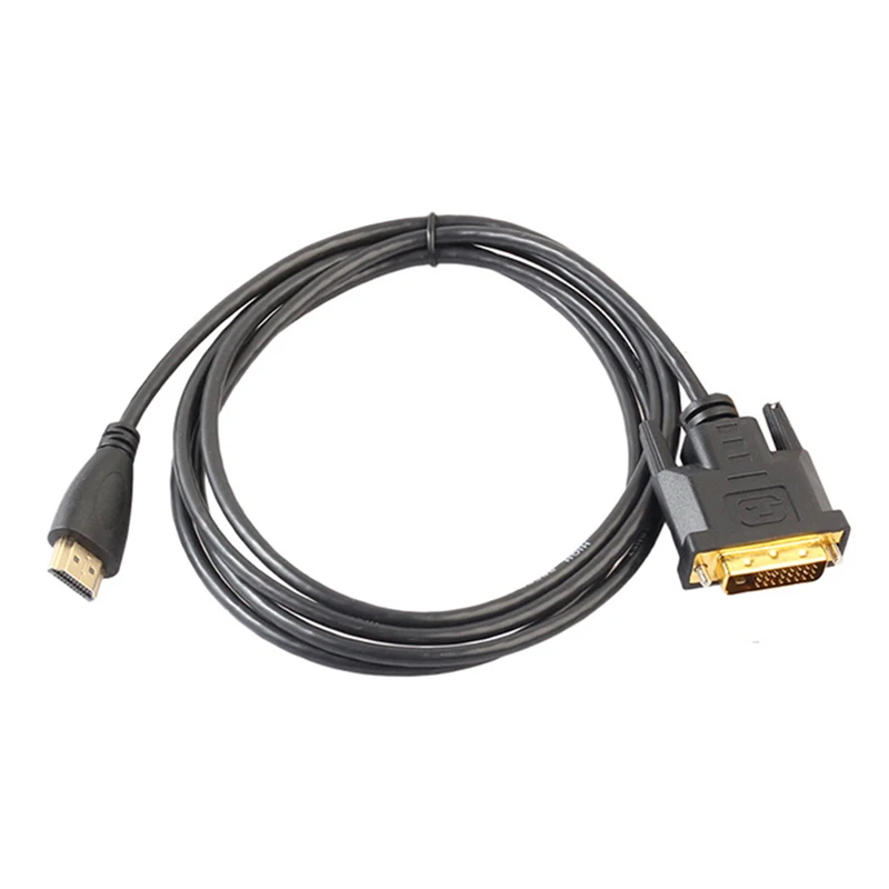 Felkin HDMI-compatibile con DVI cavo DVI-D 24 + 1 Pin cavo 1080P 3D Video convertitore cavo HDMI per DVD LCD HDTV XBOX PS3