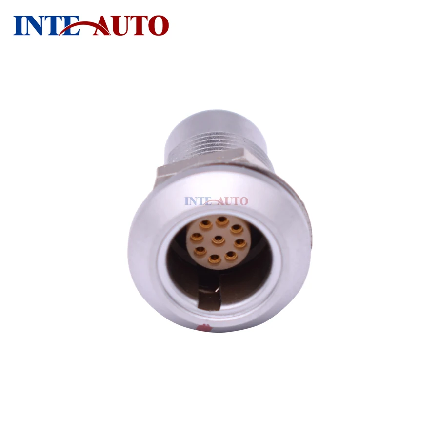 

Equivalent industrial M9 round connector, 9 pin female water vacuum sealed female receptacle,circular push pull,HMGG.0B.30P