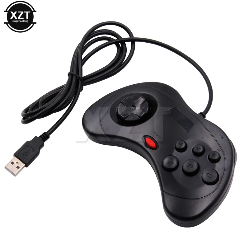 Newest USB Wired Game Controller Joypad Classic Gamepad Gamepad Controller for Saturn System Style for PC for Sega