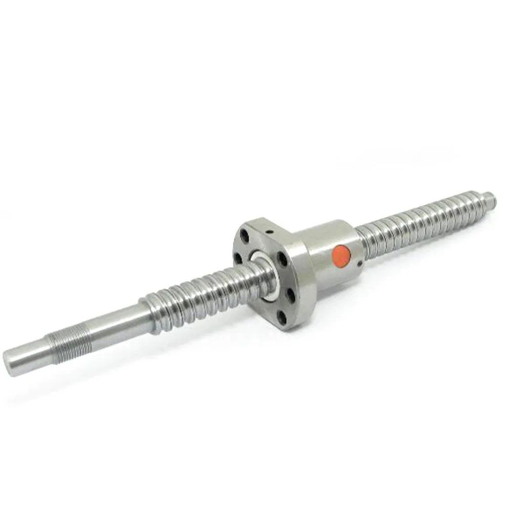 SFU2005 SET: End Machined SFU2005 Length 200/250/300/350/400/450/500/550/600mm Ball Screw C7 + 2005 Ball Nut +BK/BF15 + Coupler