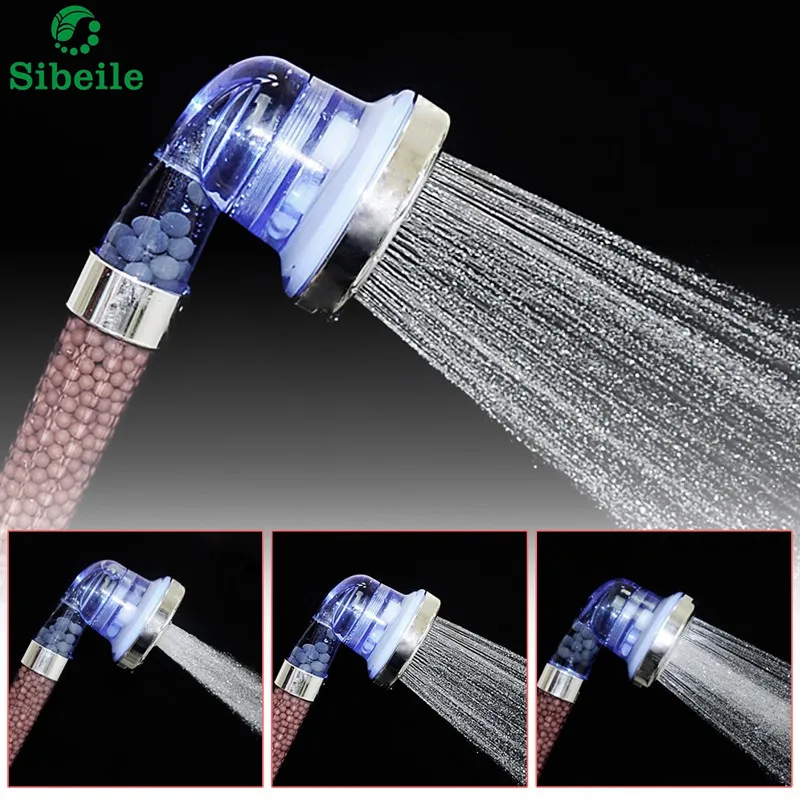 SBLE Healthy Negative SPA Filtered Adjustable Shower Head with Shower Hose 3 Shower Mode Sprayer for Bathroom Accessories Shower