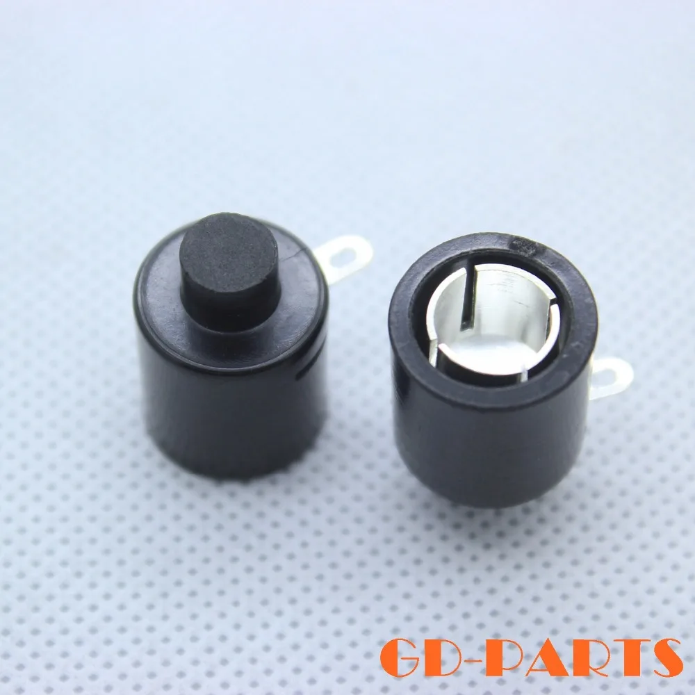 

Mini Bakelite Vacuum Tube Anode Caps for WE310 807 10*12C Vintage Hifi Audio Tube AMP DIY Black 2PCS