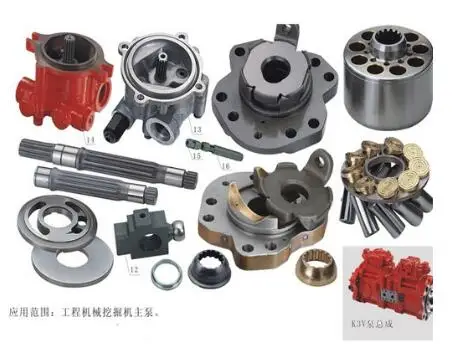 KAWASAKI K3V140DT 油圧ポンプスペア部品交換のため