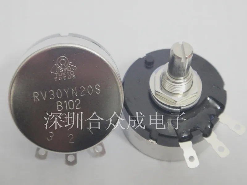 TOCOS TOKYO RV30 RV30YN RV30YN20S B203 20K B20K RV30YN20SB203 potentiometer  single lap shaft 20mm switch