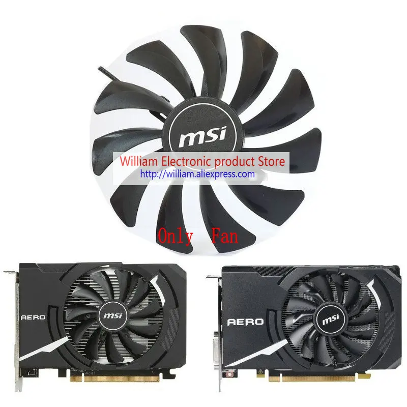 

Вентилятор охлаждения для видеокарты MSI RX560/GTX1050/GTX1060/AERO ITX, HA9010H12SF-Z об/мин, 12 В, 3300 А