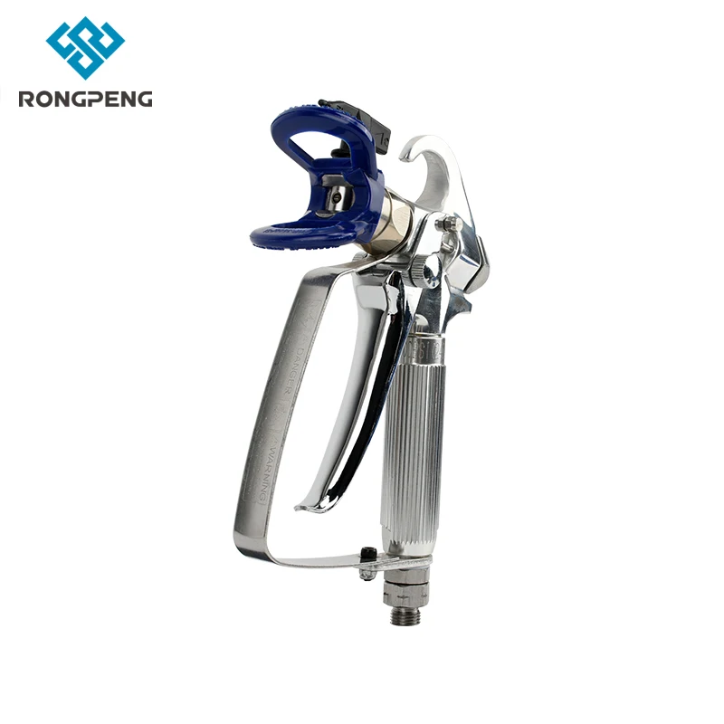 RONGPENG 3600PSI High Pressure 818C Airless Spray Gun With 517 Nozzle Tip and Tip Guard Drop Shipping