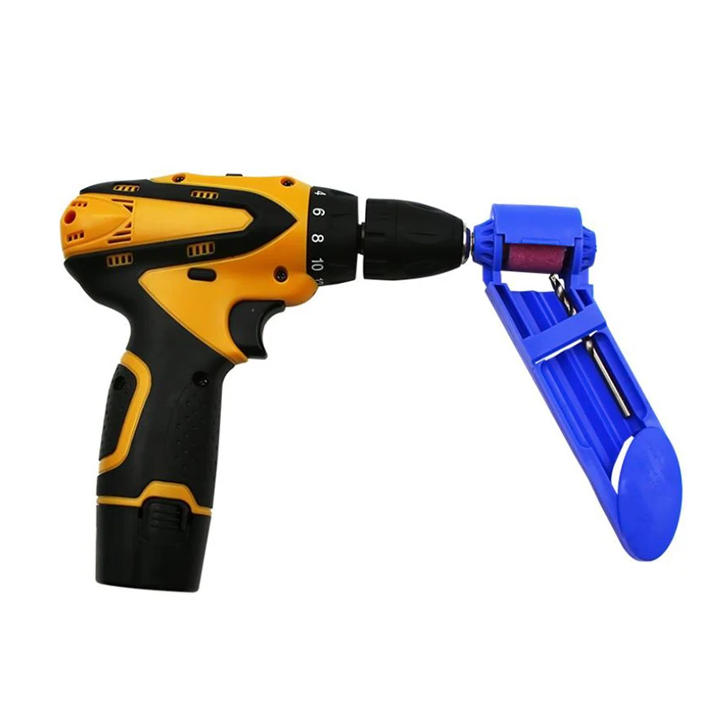 Portable Drill Grinder BIT KIT Sharpener Grinding Roda Pisau Mata Bor Mini Angle Mesin Alat Listrik