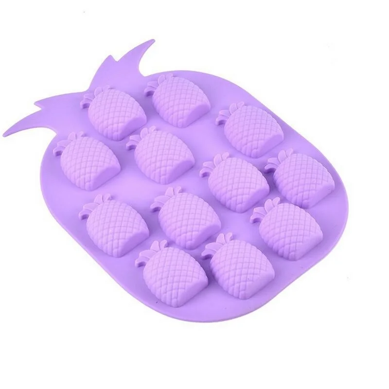 Ice Cream Tools Brand New Ice Maker Mould Bar Party Drink Ice Tray Pineapple Shape Ice Cube Freeze Mold