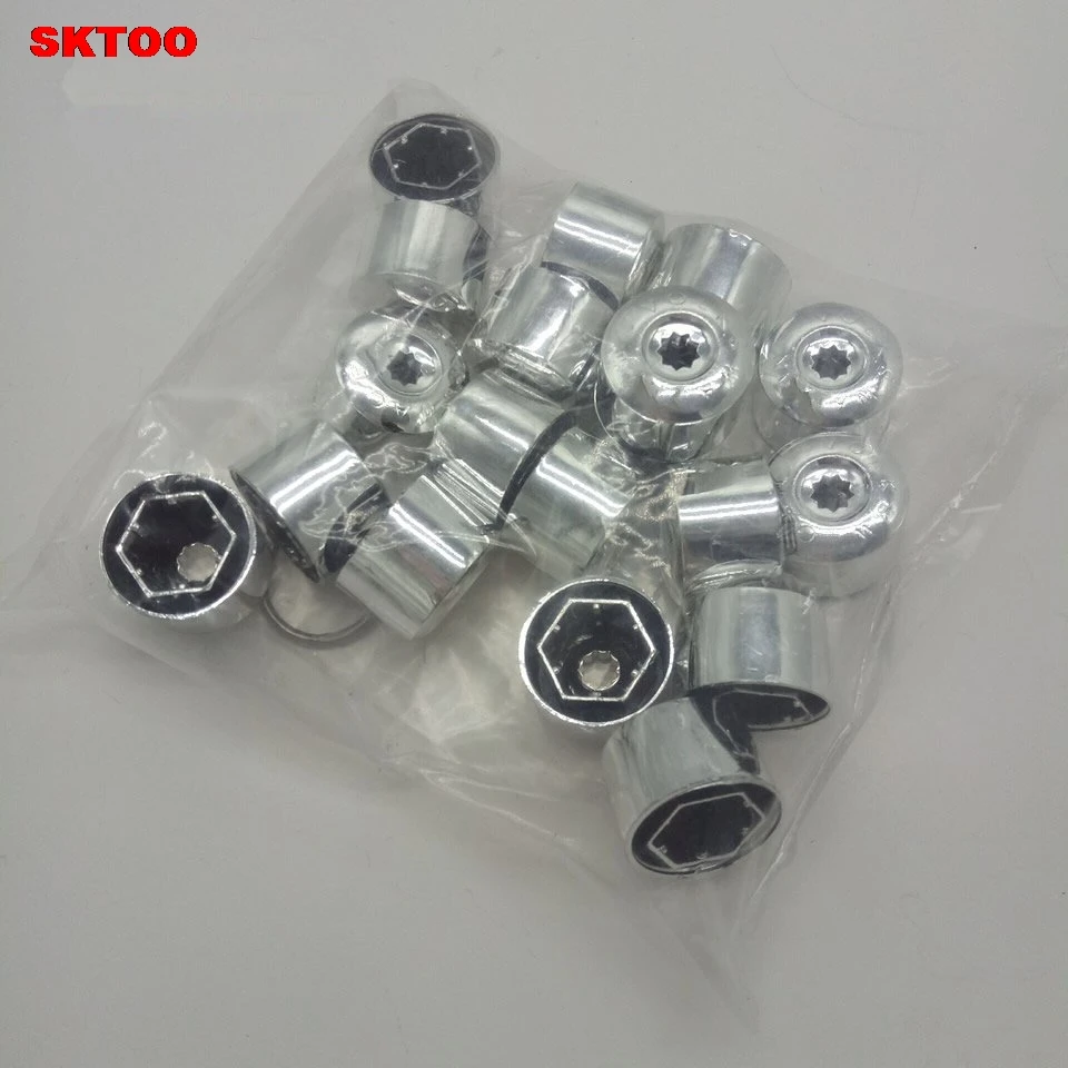 20pcs Car Wheel Bolt Caps Tyre Screws Cover For Volkswagen VW POLO Tiguan Passat B5 B6 B7 Golf 4 5 6 7 MK6 Jetta MK5 Bora Touran