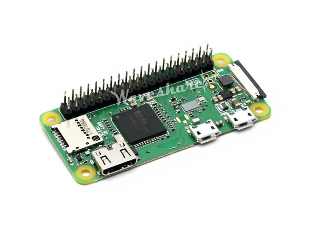 

Raspberry Pi Zero WH, the low-cost pared-down Pi, with built-in WiFi and Bluetooth, pre-soldered GPIO headers
