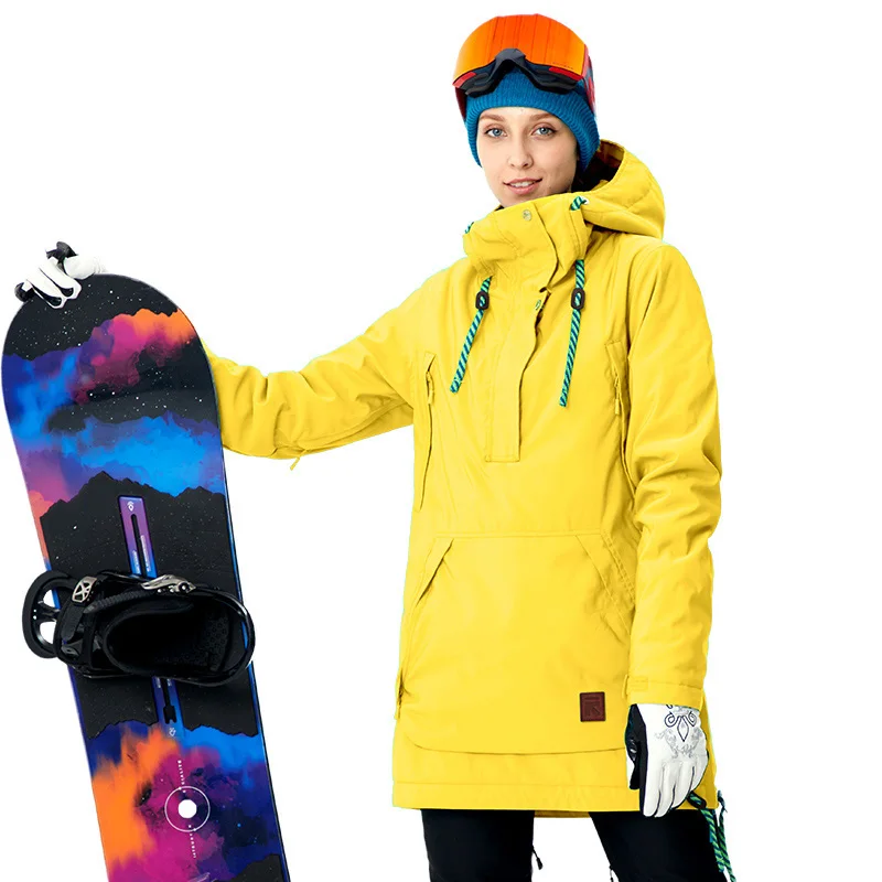 Jaqueta de snowboard feminina de marca, roupa esportiva para corrida em rio, quente para o inverno # a8011