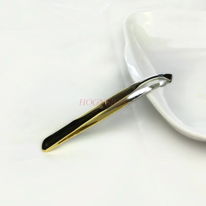 Augenbraue Pinzette Frauen Make-Up Biegung Spitze Haarentferner Clip Anti-skid Design Gesichts Make-Up Werkzeuge Falsche Wimpern Schönheit werkzeug Verkauf