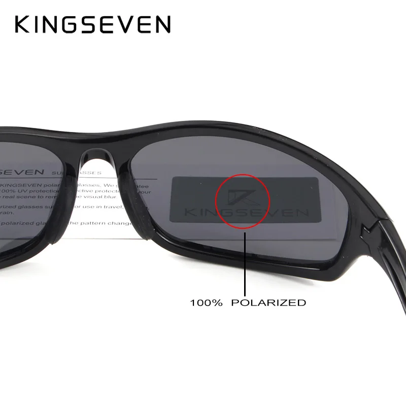 KINGSEVEN-gafas De Sol polarizadas para hombre, lentes De Sol De conducción con visión nocturna, De diseñador De marca