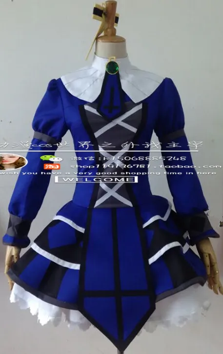 

PriPara Kurosu Aroma Cosplay Costume Full Set Uniform Dress+Cape+Headwear 11