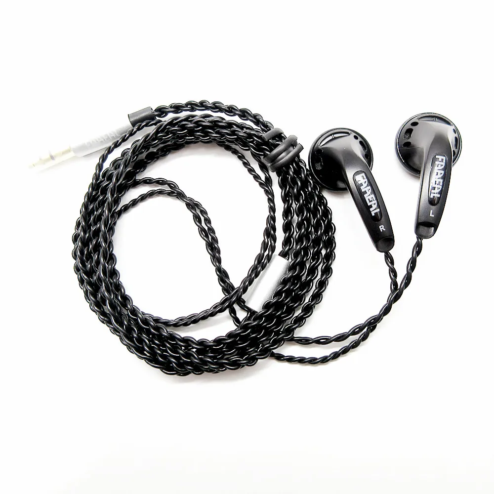 Faaeal fone de ouvido 64ohm 3.5mm intra-auricular, fone de ouvido dj doce de liga sem fio