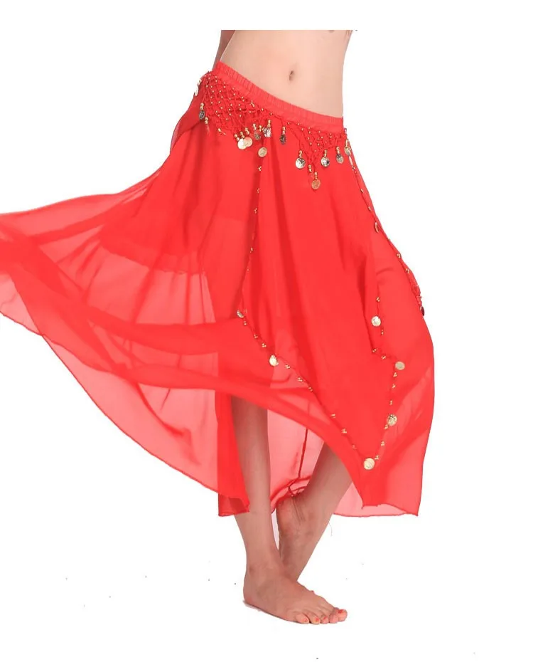 Buikdans Rok Vrouwen Buikdans Kleding Rok Vrouw Buikdans Prestaties Rok 8 Kleuren Lady Dans Rok