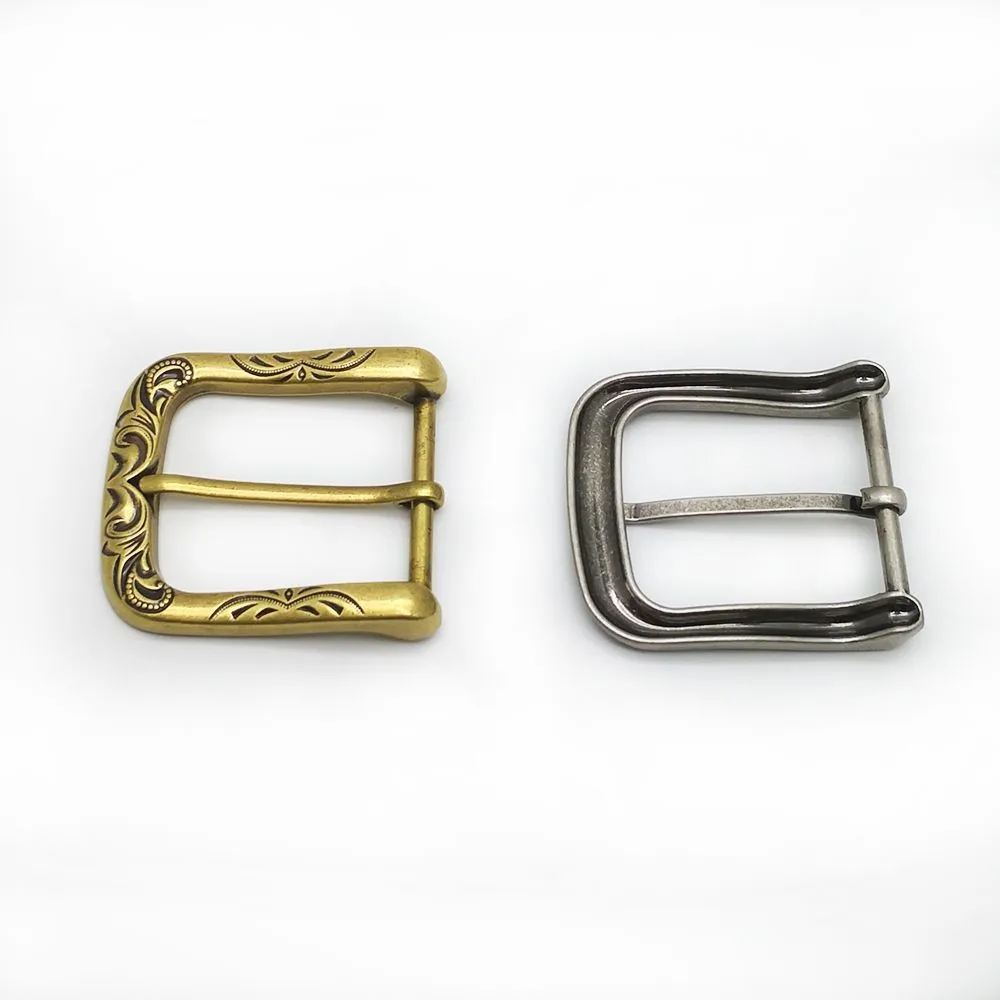 40mm Pin Belt Buckle Mens Womens Metal Clip Buckle DIY Leather Craft Jeans Accessories Supply for 3.8cm-3.9cm Wide Belt