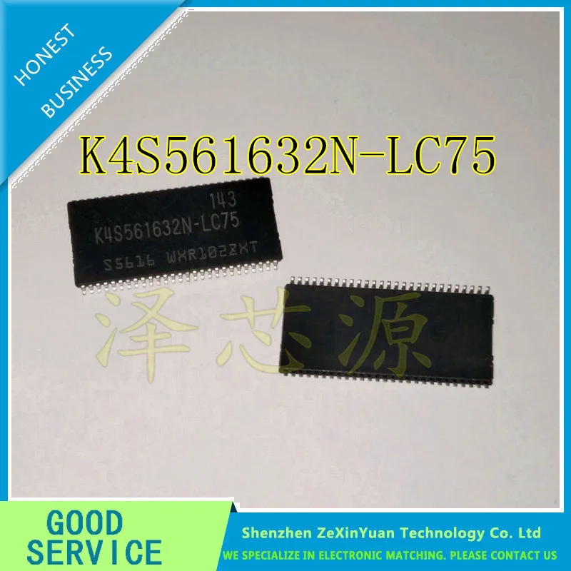 

10pcs/lot K4S561632N K4S561632N-LC75 TSOP54 NEW