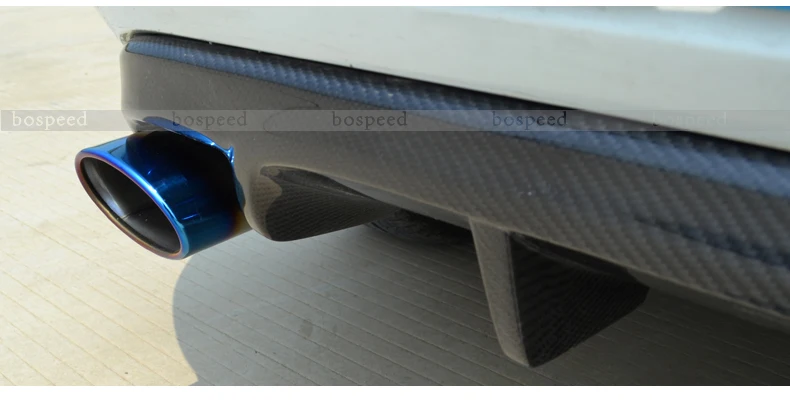 Fit for  Volkswagen Golf 7 GTI Revozport   carbon fiber Rear diffuser bumper rear lip rear spoiler