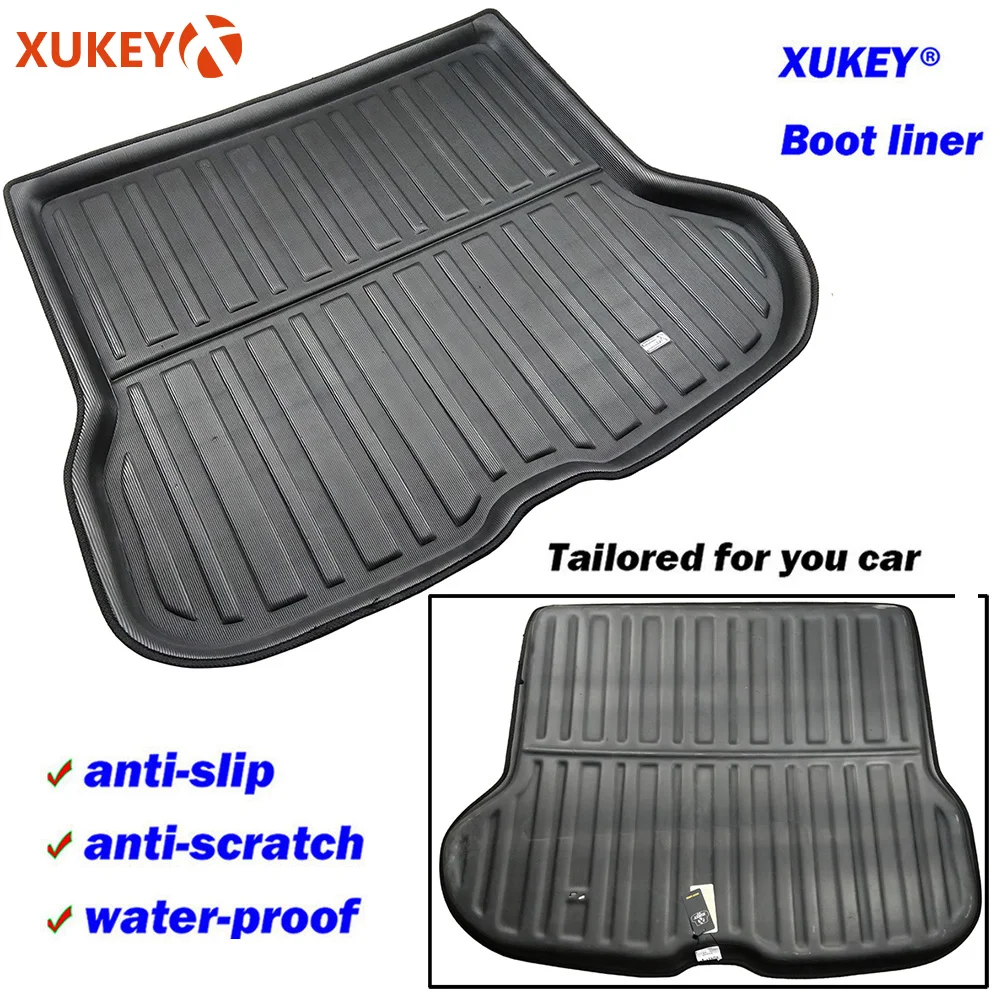 For Volvo XC40 2017 2018 2019 2023 Tailored Boot Liner Tray Rear Trunk Cargo Mat Floor Sheet Carpet Tray Waterproof Antislip