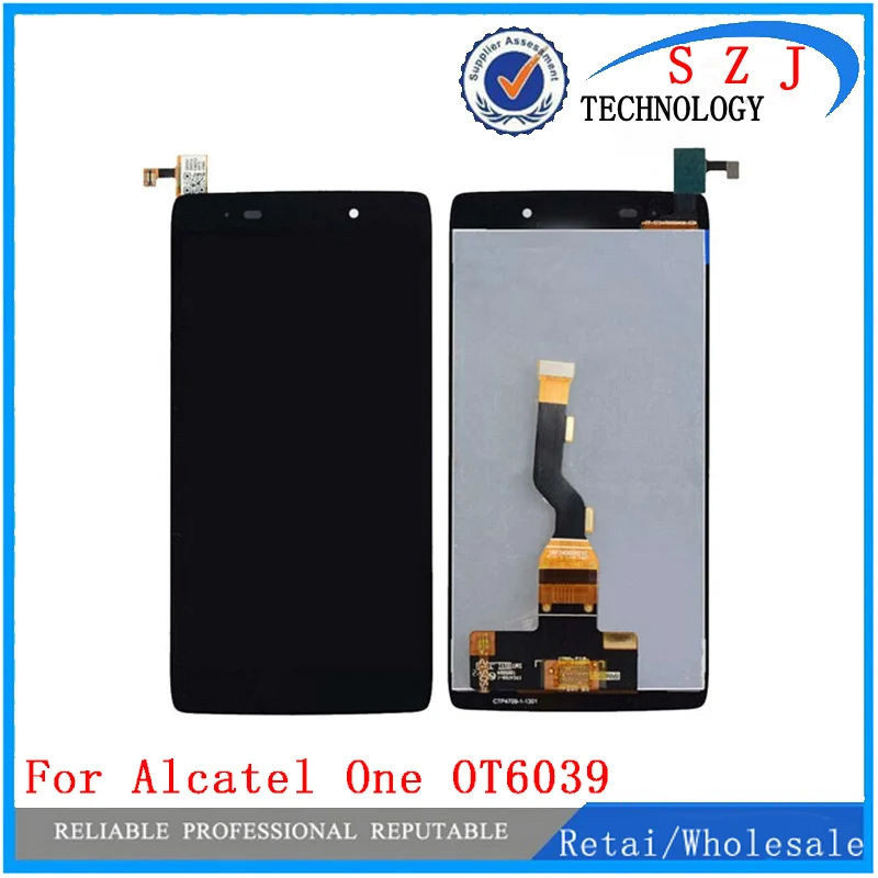 

New 4.7'' inch For Alcatel One Touch Idol 3 OT6039 6039 LCD Display Digitizer Touch Screen Assemblely Free Shipping