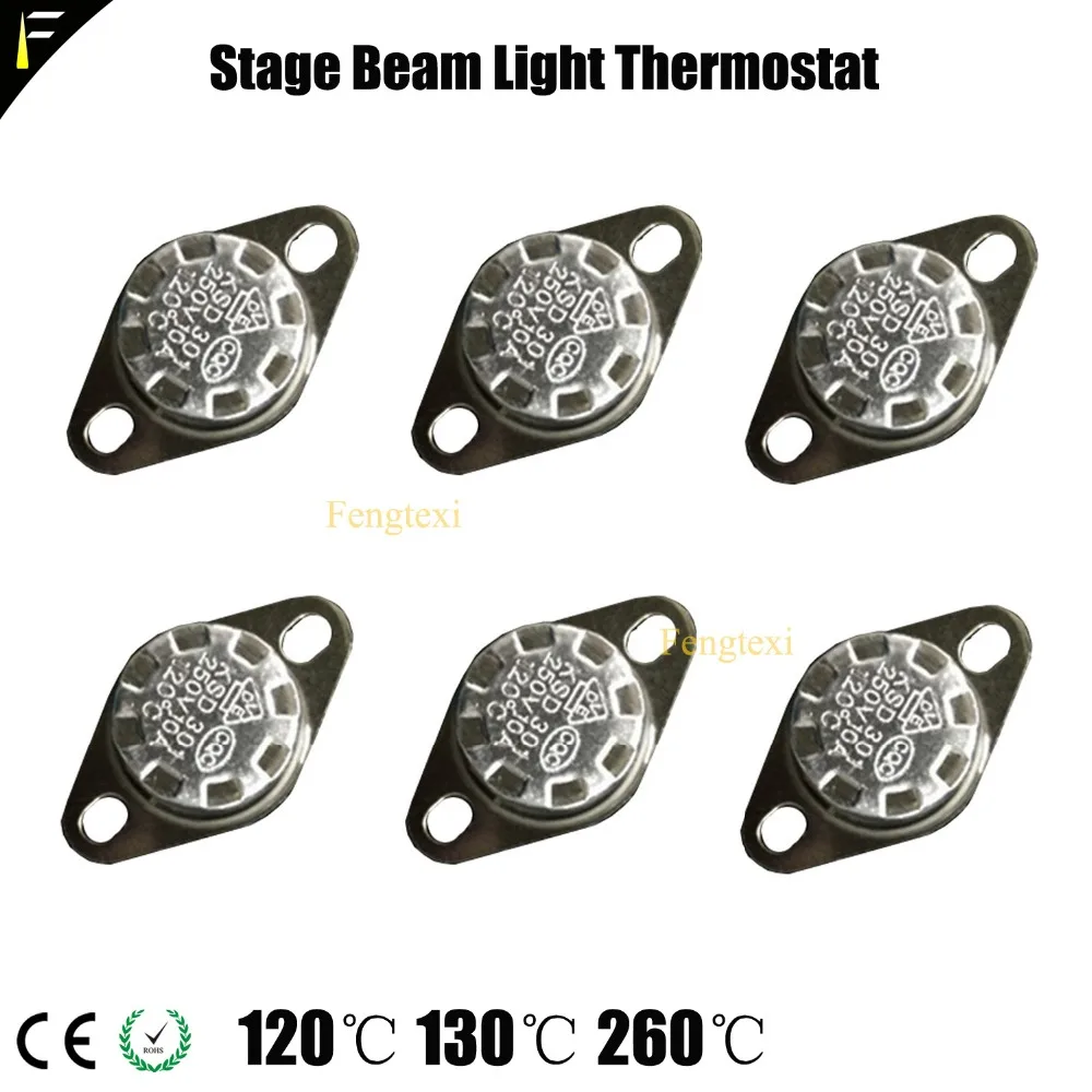 Moving Head Beam Light Heat Detector Smoke Fog Effect Machine Ceramic Thermostat 120 130 260 Degree Celsius