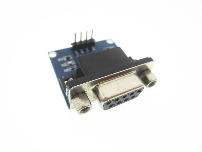 MAX3232 MAX232 RS232 para TTL Converter Module DB9 Conector de Porta Serial