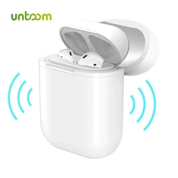 Untoom Wireless Charging Case for AirPods QI Standard Wireless Protective Charging Case for Apple AirPods Compatible Chargers