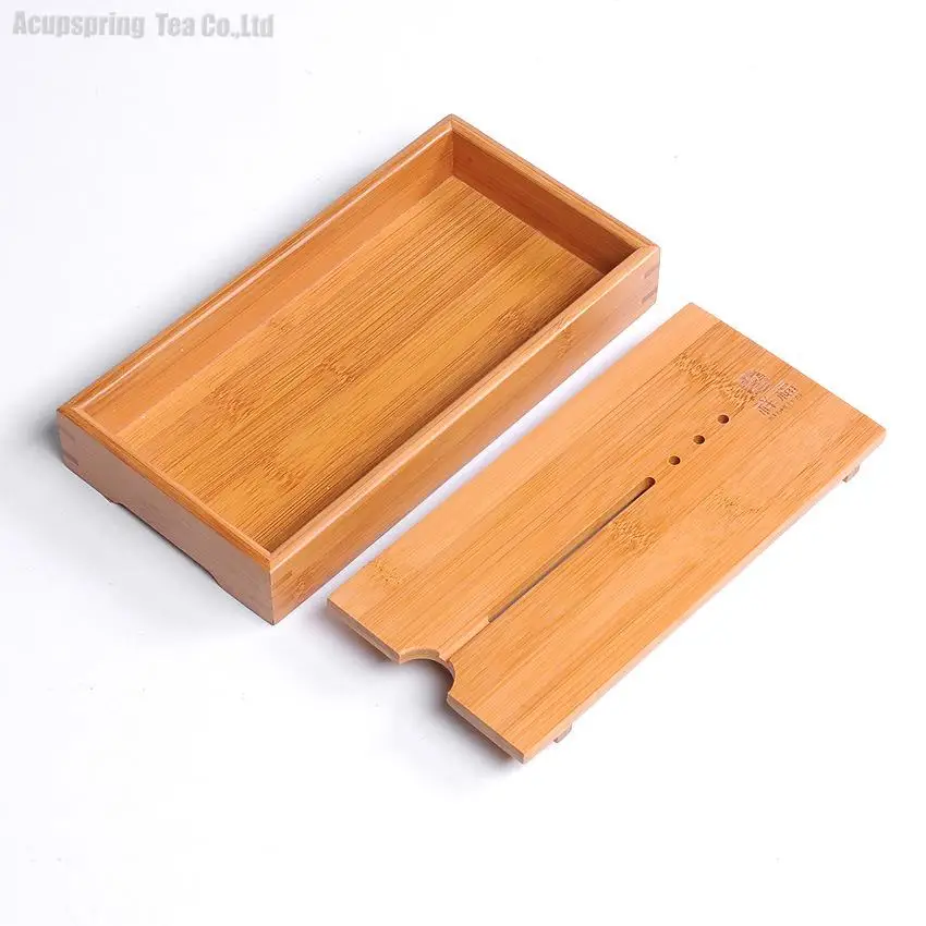 Cute Bamboo Tea Tray,Water storage Tea Teable/Plate,Chinese Kungfu Tea Ceremony teaset,for puerh/pu'erh/white/green/Oolong tea