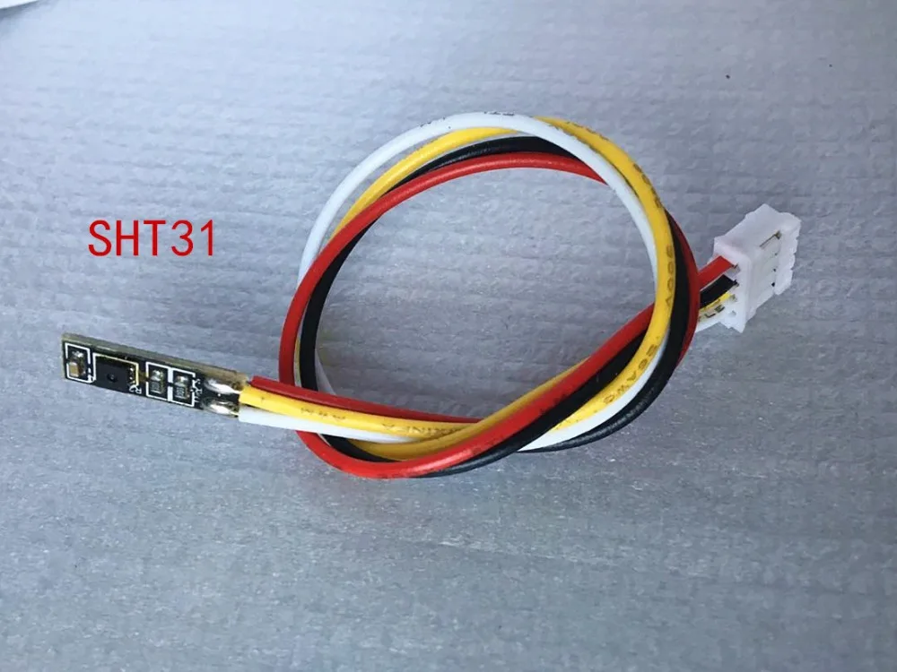 

10PCS/LOT Digital temperature and humidity SHT31 Original sensor IIC Double pull resistance filter capacitor PHR-4 cable