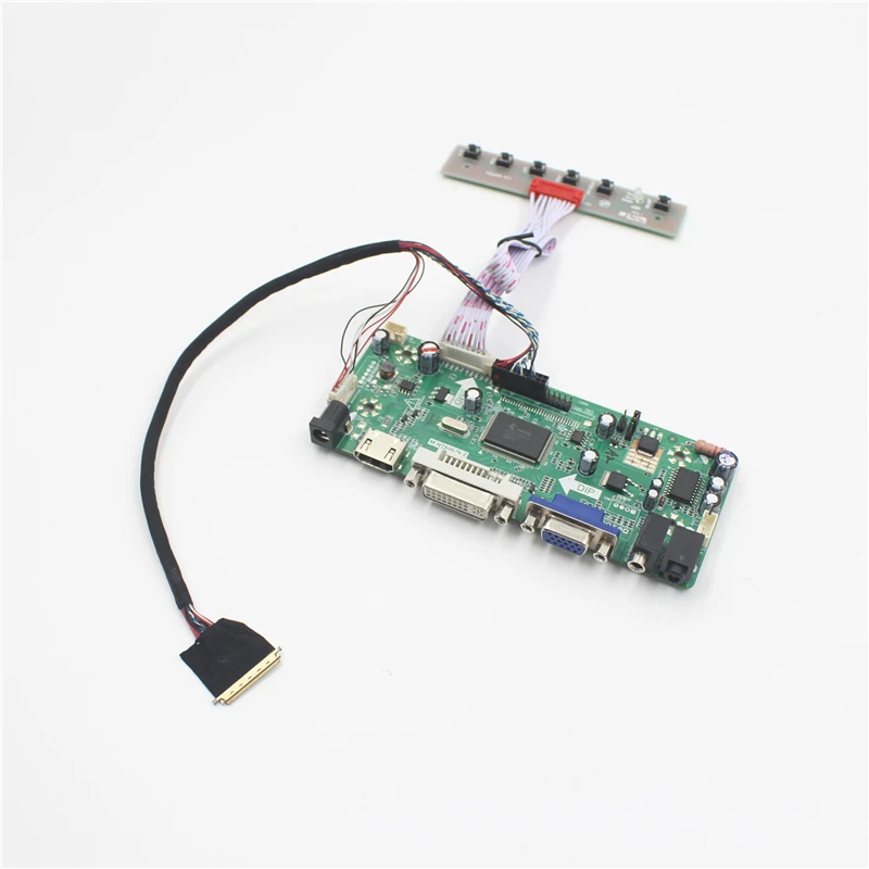 

NT68676 Universal VGA DVI Audio HDMI-compatible LCD Controller Board for 1280x720 B101EW01 LED Monitor Kit for Raspberry Pi