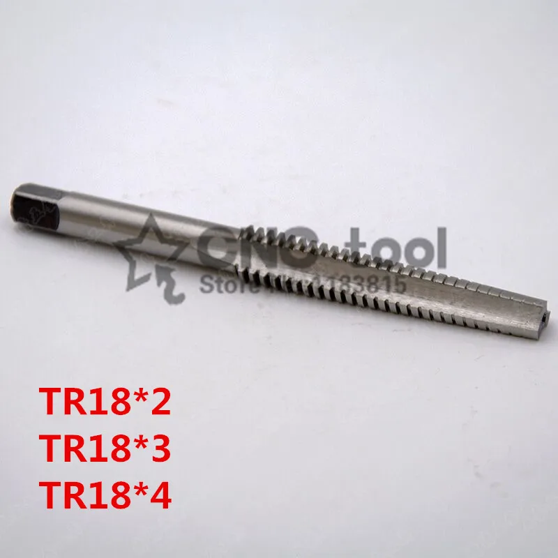 Free shipping 1PCS TR18*3 high speed steel ladder shaped screw machine screw tap, tap machine T type screw thread