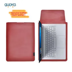 Arrivo di vendita ultra-sottile super-sottile manicotto della copertura del sacchetto, cassa del manicotto del computer portatile del cuoio genuino per Lenovo Yoga 6 Pro (di Yoga 910/920)