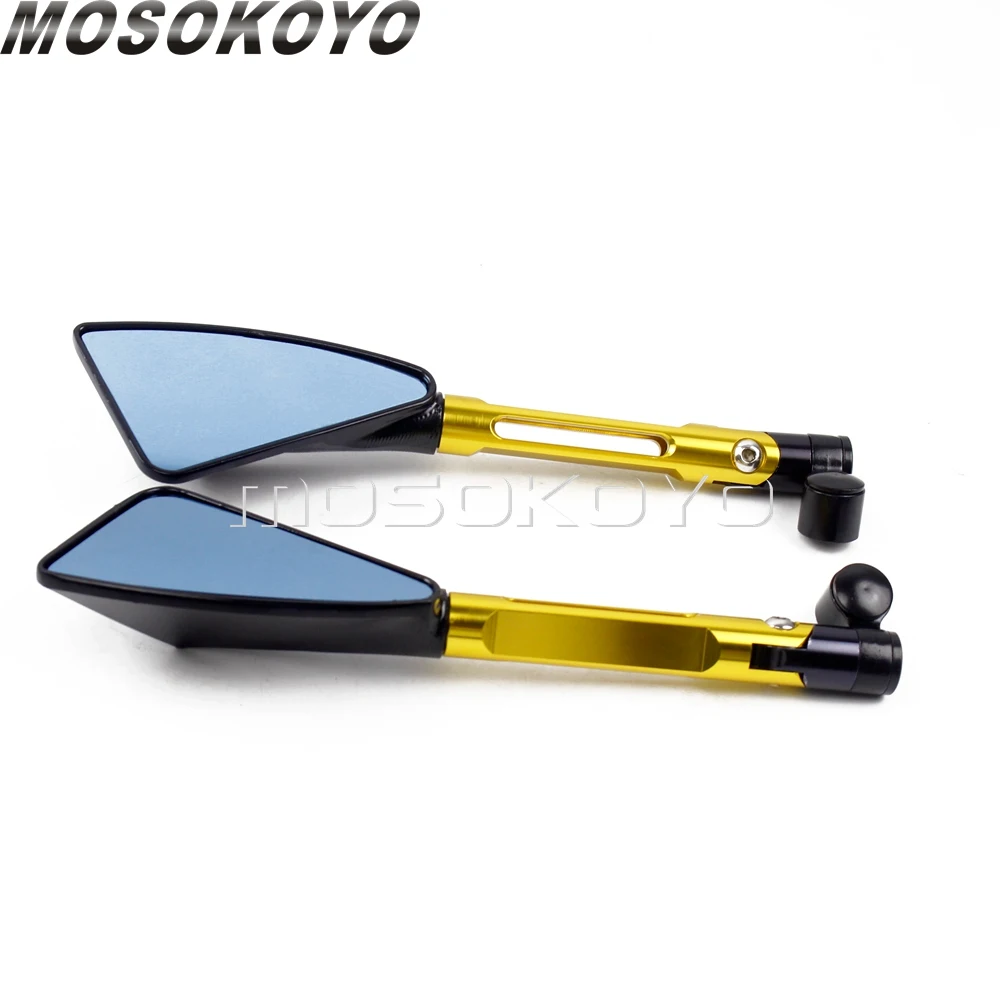 Motorcycle Mirrors Scooter 8/10mm Side Rear View Mirror Rearview Universal For Kawasaki Yamaha TMAX530 TMAX 500 530 X MAX 300