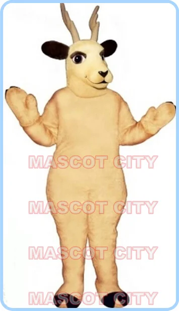 

mascot Elk Deer Mascot Costume cartoon Christmas reindeer theme anime mascot costume holiday carnival fancy dress 2686