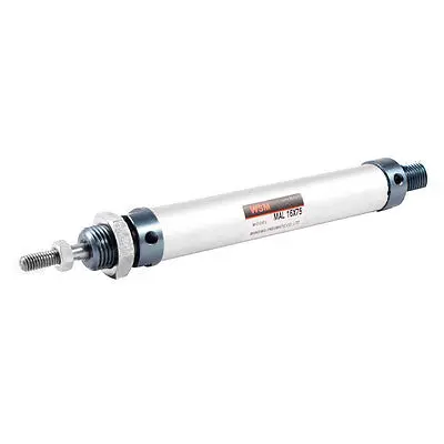 

16mm Bore 75mm Stroke Aluminum Alloy Pneumatic Mini Air Cylinder MAL16x75 Free Shipping
