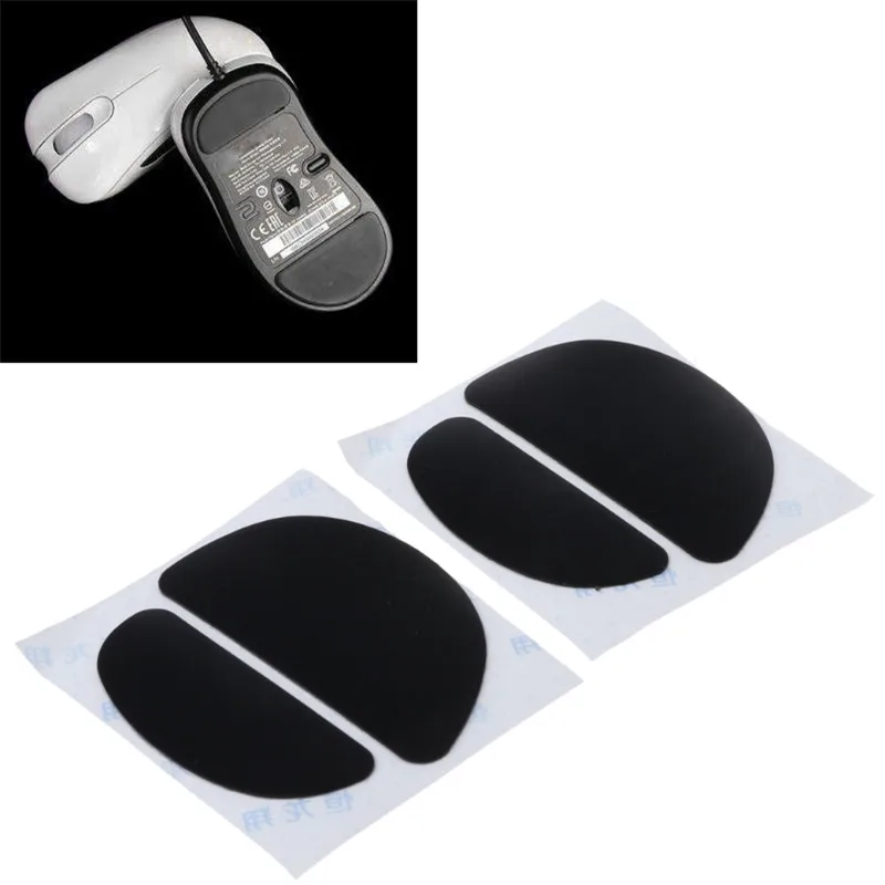 2Pcs 0.6mm Thickness Mouse Feet Mouse Skates For ZOWIE EC1 EC2 EVO Computer Accessories