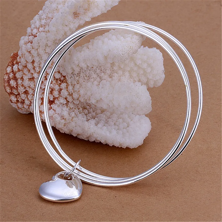 new  Specials package mail silver color jewelry cute female simple classic personalized bracelet romantic style