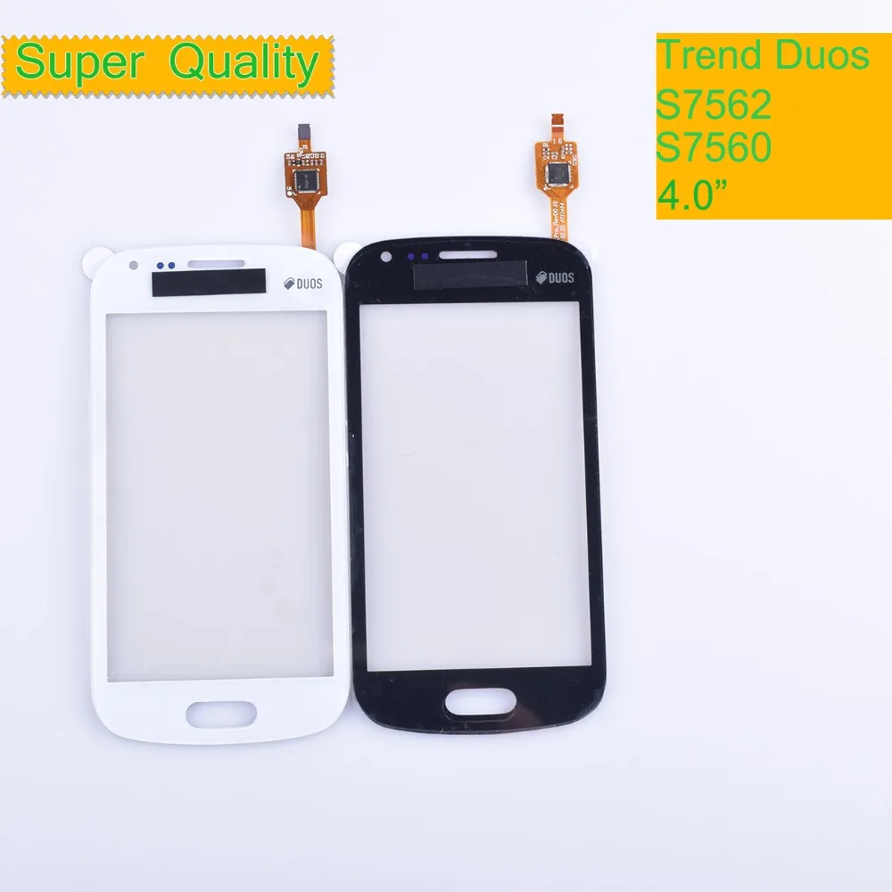 For Samsung Galaxy Trend DUOS S7560 S7562 Touch Screen Panel Sensor Digitizer Front Outer Lens Touchscreen