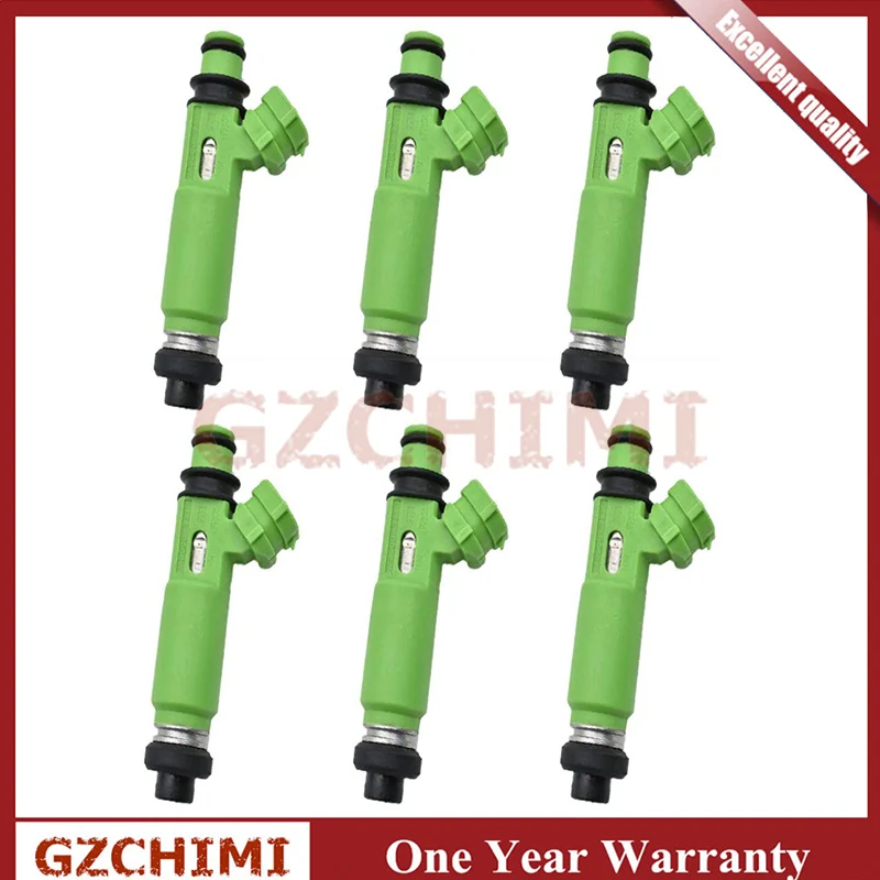 195500-3170 New Tested Auto spare parts Fuel Injector Nozzel For Mitsubishi Montero Sport 3.0L 6G72 1998-2003 v73 6g72 3.0l v6